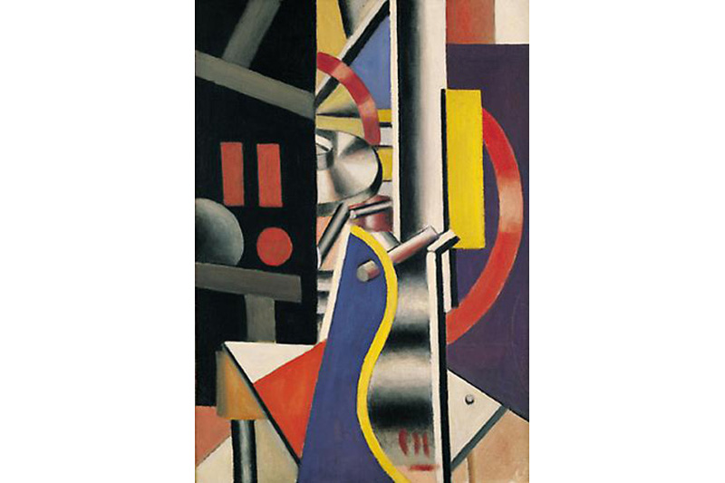 “The Factory” (1918), painting by Fernand Léger. Credits: Helly Nahmad Gallery