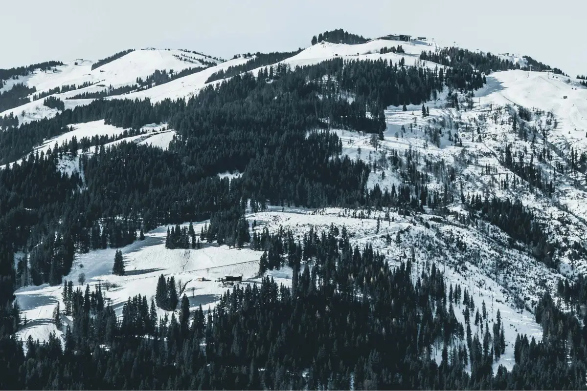 Westendorf Ski Resort covered in snow. Photo by Lloyd Dirks from Unsplash
