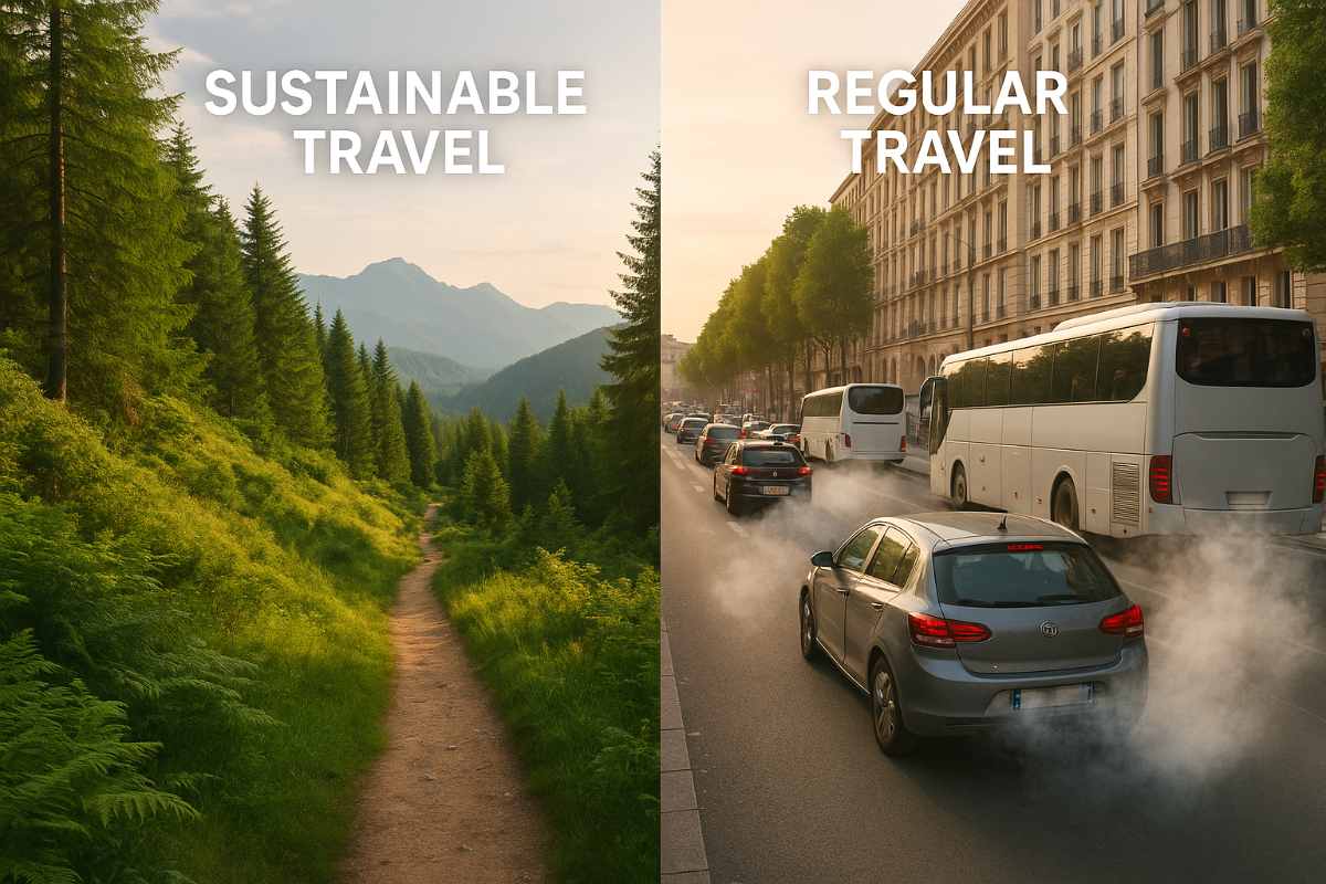 Voyages durables et voyages traditionnels : principales différences