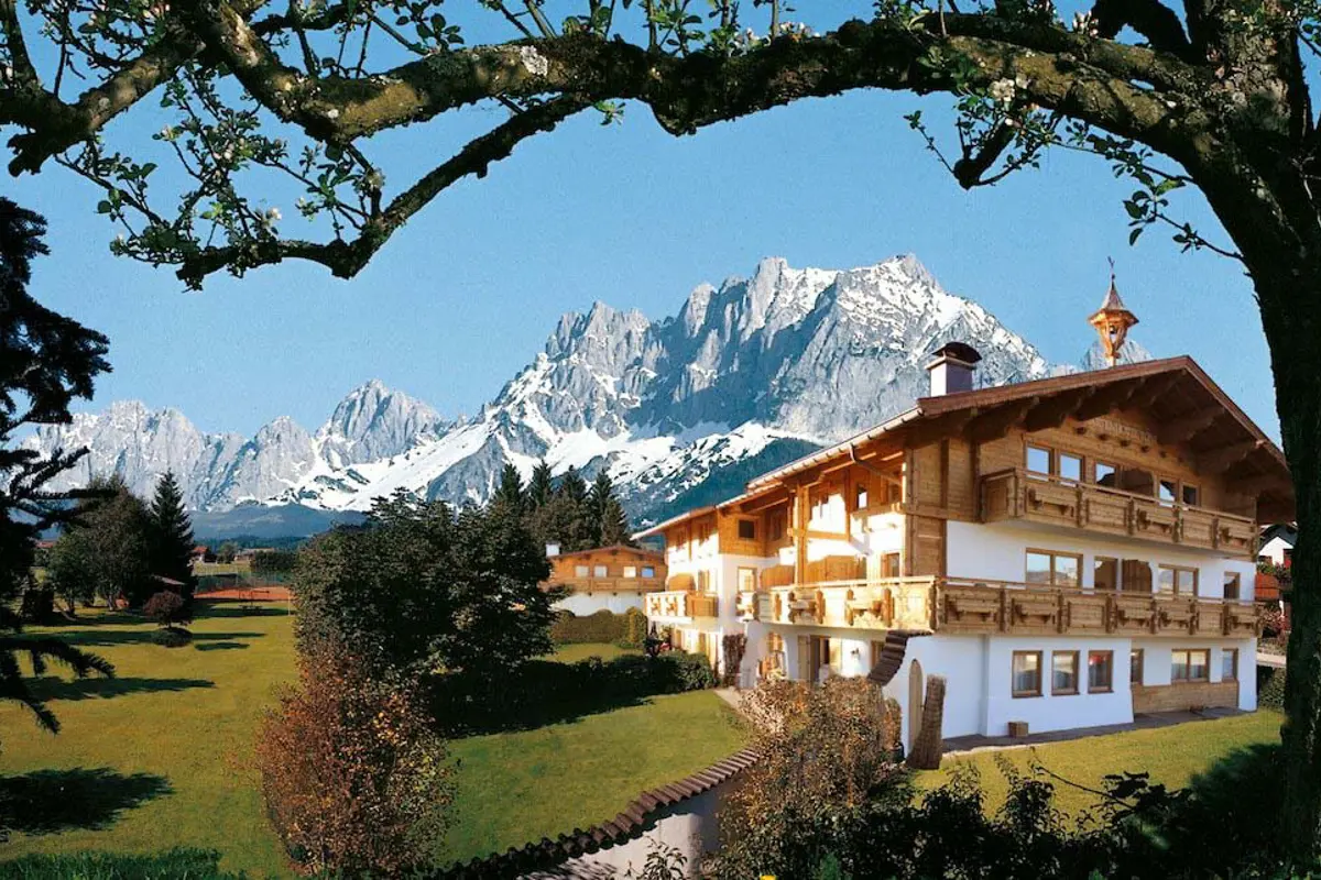 Luxury Chalet Schoenbichl in St. Johann in Tirol, Austria.