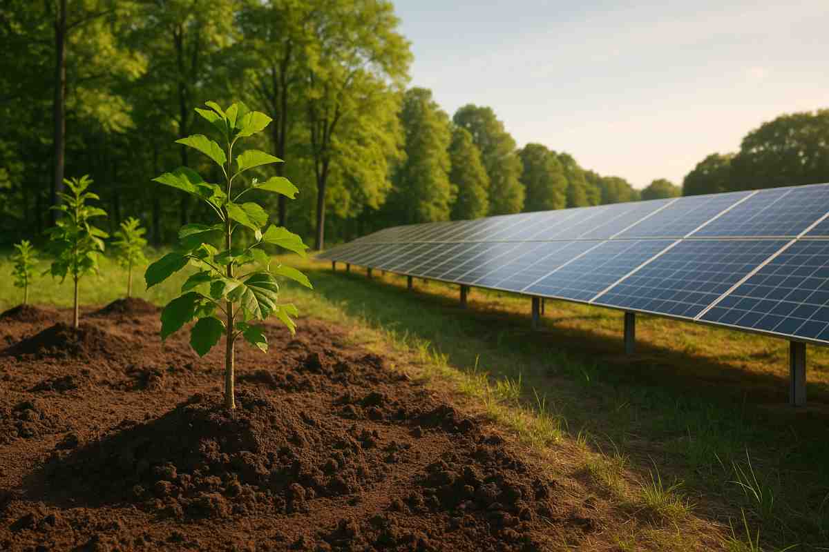 Plantation d'arbres ou énergie solaire : les meilleures compensations carbone
