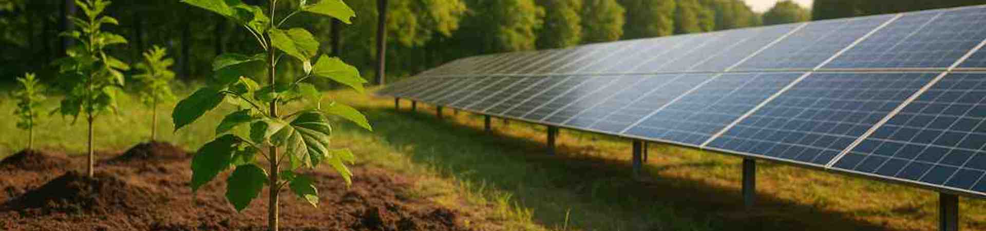 Plantation d'arbres ou énergie solaire : les meilleures compensations carbone