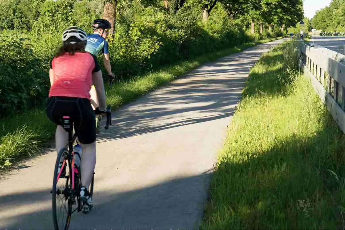 Cyclists using the cycle path outside Munich Germany. Photo by Pavel S from Unsplash 