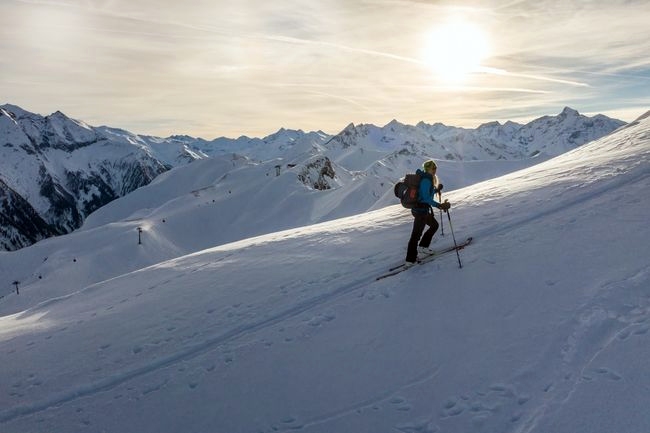 Skifahren im Nationalpark Hohe Tauern Österreich