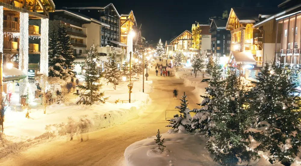 Night View of Streets of Val D Isere France Credit Kamala Bright Hqkn Z4 Luf De Unsplash